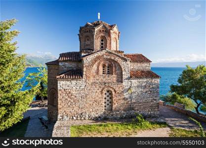 Church of St. John at Kaneo, Ohrid, Macedonia