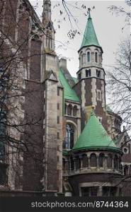 Church of St. Olga and Elizaveta in Lviv, Ukraine 