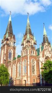Church of St. Olha and Elizabeth in Lviv City (Ukraine)