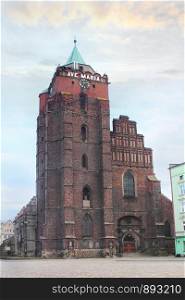 Church of St. Peter and St. Paul in Chojnow, Poland