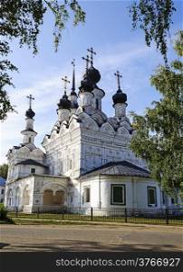 Church of the Ascension (built in 1648) in Great Ustyug, Russia