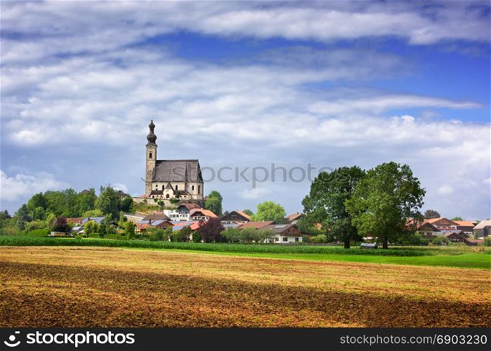 Church of the Assumption in Anger, Bavaria, Germany