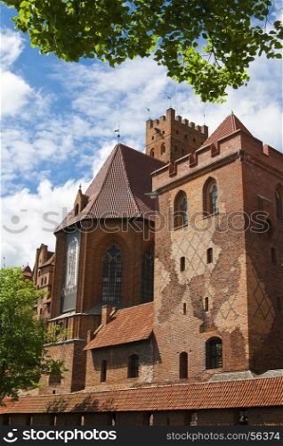 Church of the Blessed Virgin Mary in the Castle Malbork. Poland