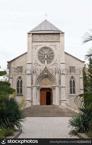 Church of the Blessed Virgin Mary in Yalta (Roman Catholic Church of the Immaculate Conception of the Blessed Virgin Mary).