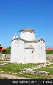 Church of the Holy Cross in Nin, Croatia from 9th century