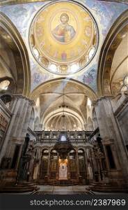 Church of the Holy Sepulchre, the main Christian shrine in Jerusalem. Church of the Holy Sepulchre