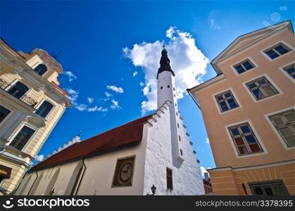 Church of the holy spirit. view of the church of the holy spirit in Tallinn