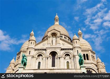 Church of the Sacre Coeur in Montmartre, Paris, France