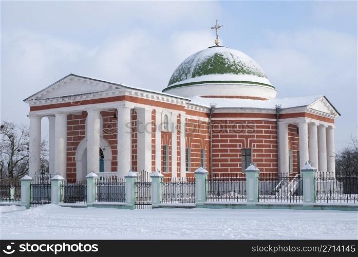 Church of the Transfiguration (1811-17) in winter