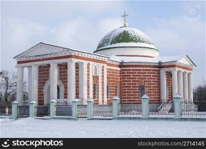 Church of the Transfiguration (1811-17) in winter