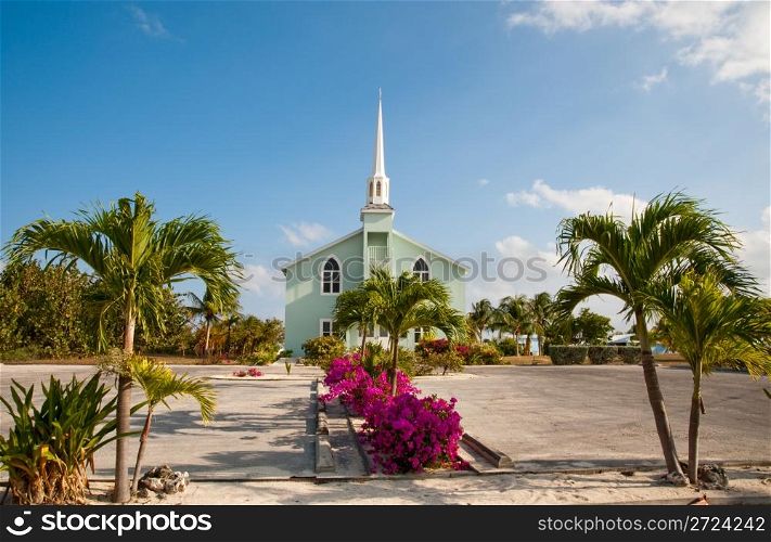 Church on Little Cayman Island