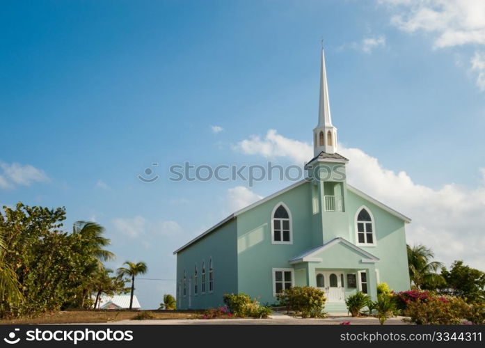 Church on Little Cayman Island