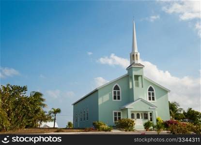Church on Little Cayman Island