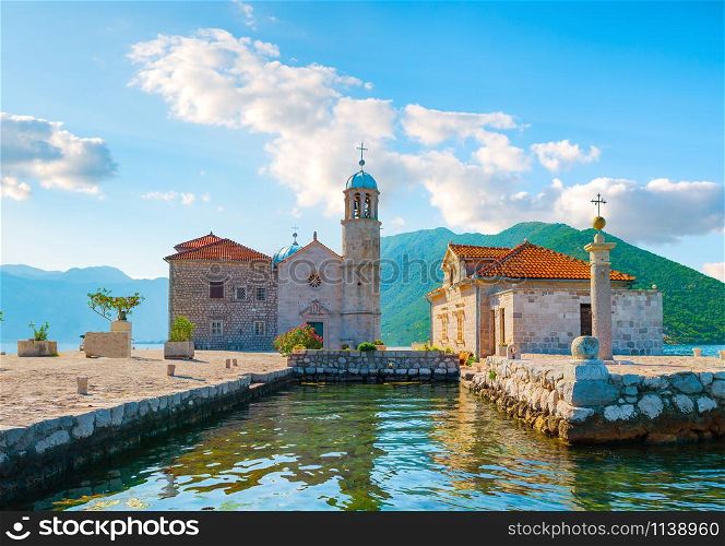 Church Our Lady of the Rocks in Perast, Montenegro