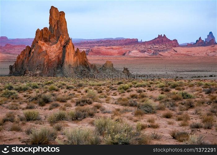 Church Rock near Kayenta Arizona