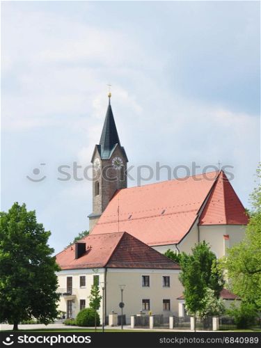Church St. Simon and Judas Thaddaus in Moos (Kurzenisarhofen), Bavaria