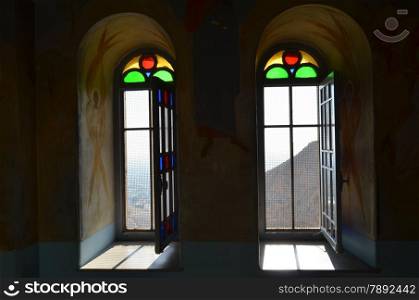 Church windows,