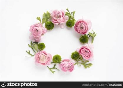 circle from peonies succulents. High resolution photo. circle from peonies succulents. High quality photo