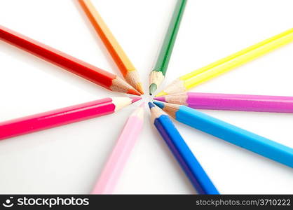 Circle of pencils