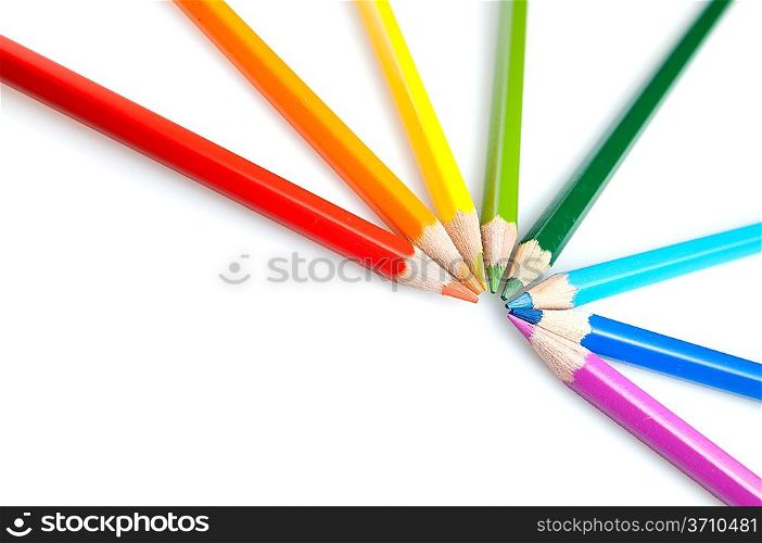 Circle of pencils