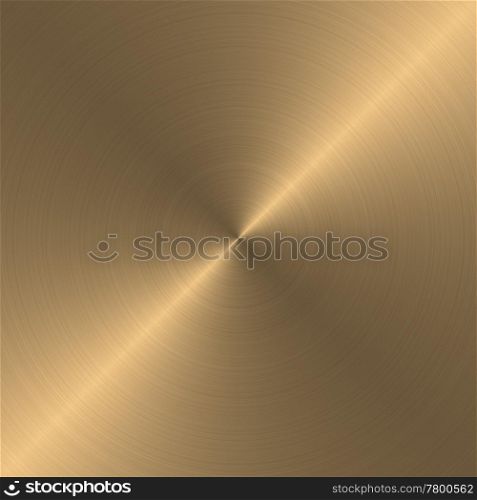 circular brushed gold. a very large sheet of circular brushed gold, copper, or bronze