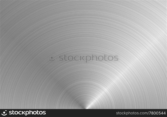 circular steel. large sheet of circular brushed steel