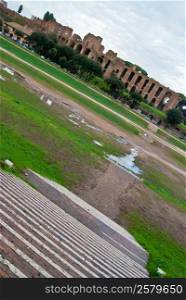 Circus Maximus. old site of the Circus Maximus in Rome