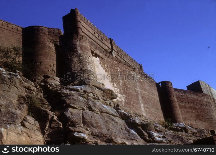 Citadel, castle of Jodhpur fort, Rajasthan, India