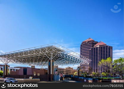 city center of downtown Albuquerque new mexico