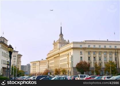 City center of Sofia - the capital of Bulgaria