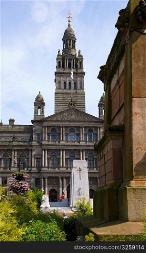 City Chambers, George Square, Glasgow Scotland.