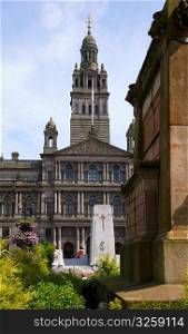 City Chambers, George Square, Glasgow Scotland.