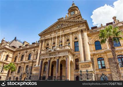 City Hall in Cape Town South Africa