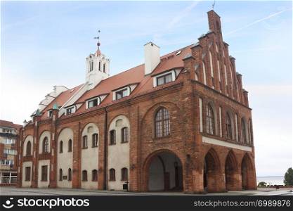 City hall in Kamien Pomorski, Pomerania, Poland