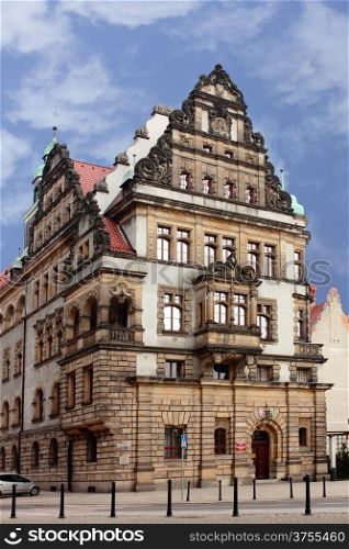 City hall in Legnica Poland