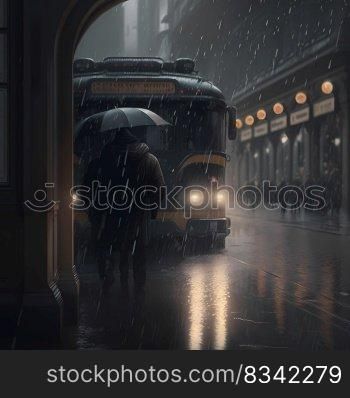 city in the rain 12