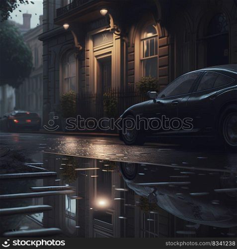 city in the rain 2