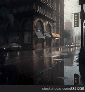 city in the rain 6