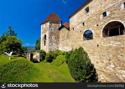 City of Ljubljana historic citadel, capital of Slovenia