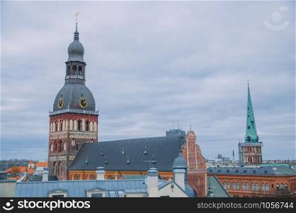 City Riga, Latvia Republic. Old city center and historic architecture. Travel photo 23. okt.