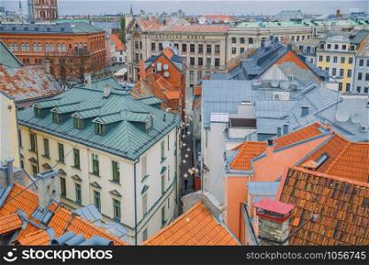 City Riga, Latvia Republic. Old city center and historic architecture. Travel photo 23. okt.
