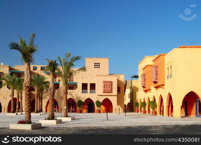 city square in El-Gouna, Egypt