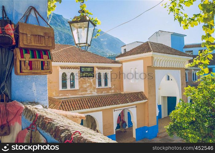 City view, chefchaouen, Marocco, Africa, 2013, Nature, buildings and beautiful view. It's a travel photo, when I walk around.