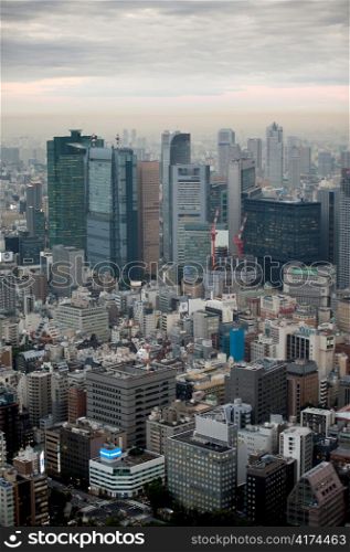 City viewed from the Tokyo Tower, Minato Ward, Tokyo, Japan