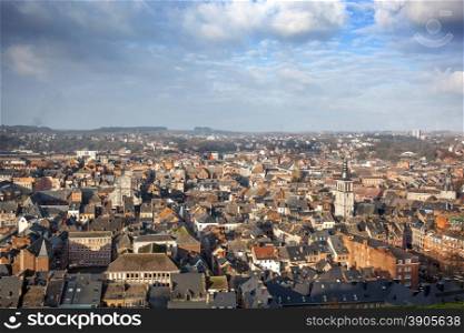 Cityscape of Namur, Belgium
