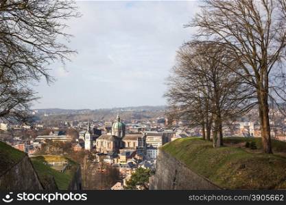 Cityscape of Namur, Belgium