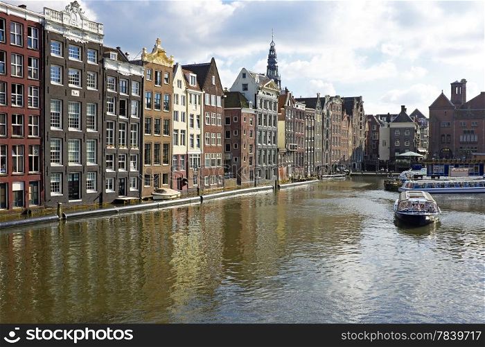 Cityscenic from Amsterdam in the Netherlands