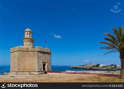 Ciutadella Castell de Sant Nicolas Castillo San Nicolas in Ciudadela Balearic Islands