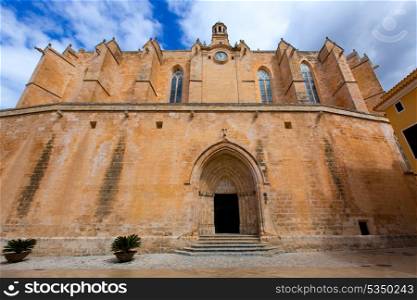 Ciutadella Menorca Cathedral in Ciudadela at Balearic islands