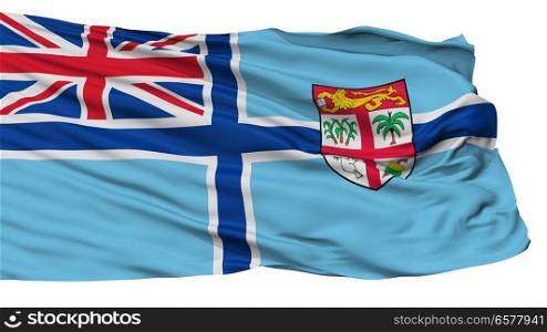 Civil Air Ensign Of Fiji Flag, Isolated On White Background. Civil Air Ensign Of Fiji Flag, Isolated On White